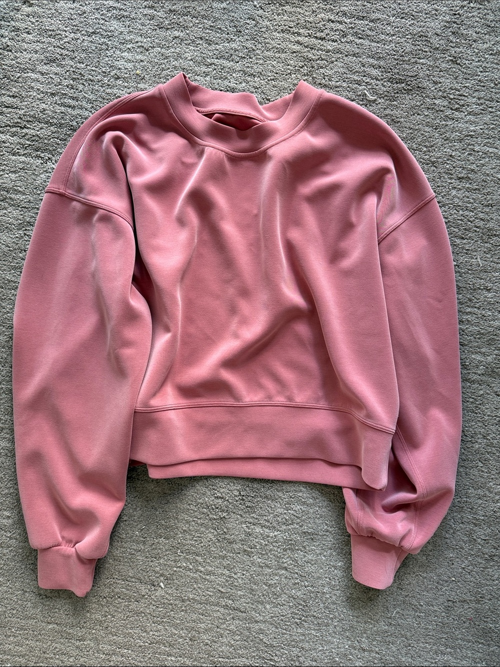 Lululemon Pink Crewneck Sweatshirt